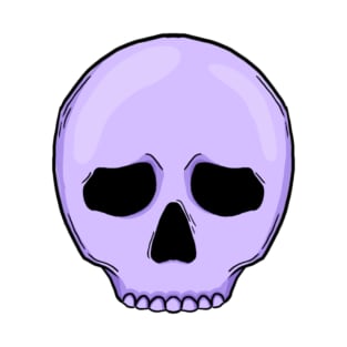 Purple Skull T-Shirt