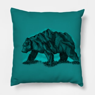 Peak Bear (Color) Pillow