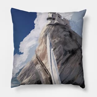 Castle in the sea Pillow