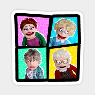 GOLDEN GIRLS SHOW - A PUPPET PARODY Magnet