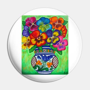 Pansy Parade Pin