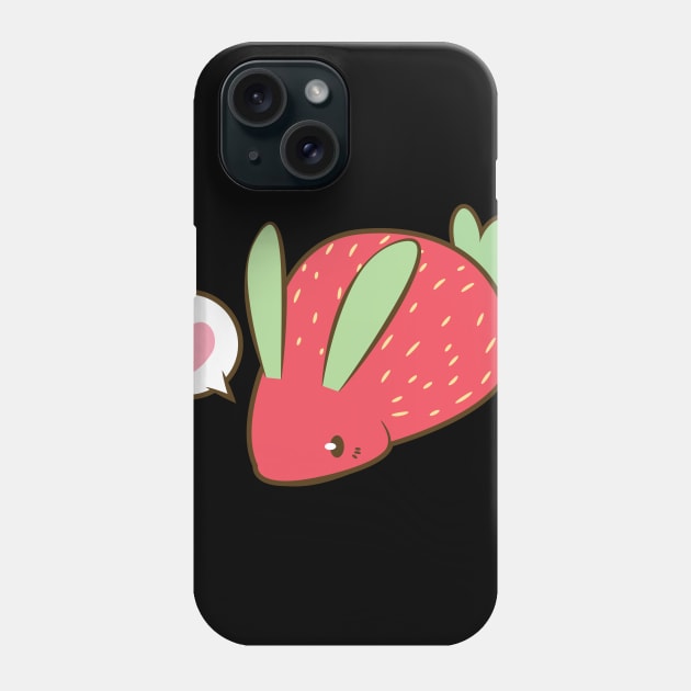 Strawberry Love Tshirt Phone Case by avshirtnation