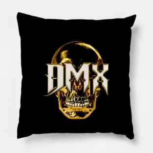 DMX Gold Skull Pillow