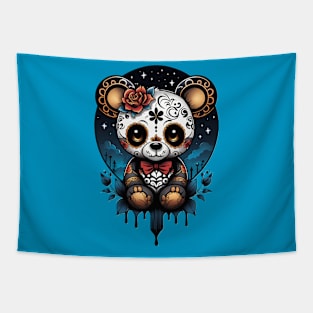 Sweet Skele Bear Tapestry