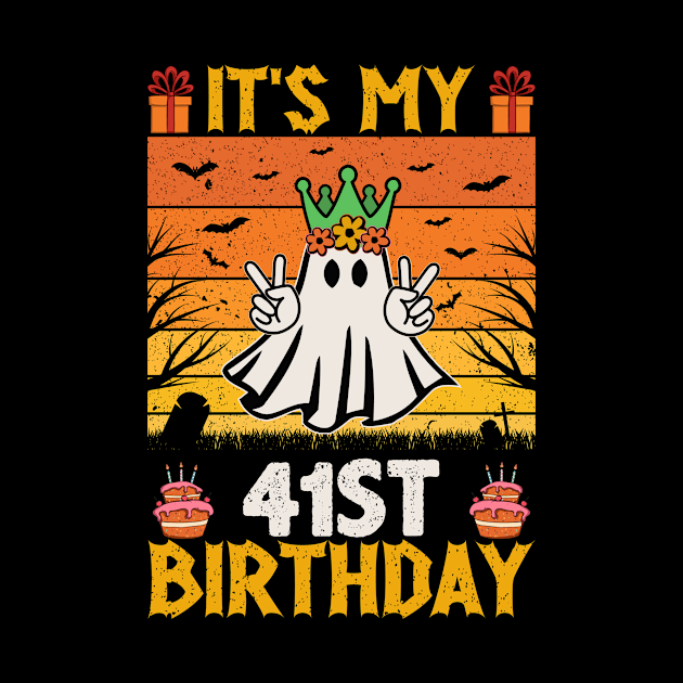 Halloween 41st Birthday, It's My 41st Birthday by loveshop