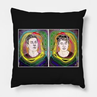 Dan & Phil - Pride portraits Pillow