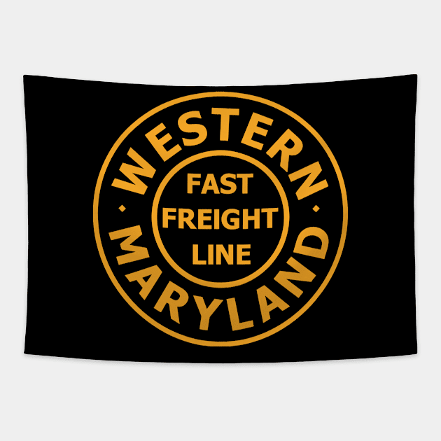 Western Maryland Scenic Railroad 2 Tapestry by Raniazo Fitriuro