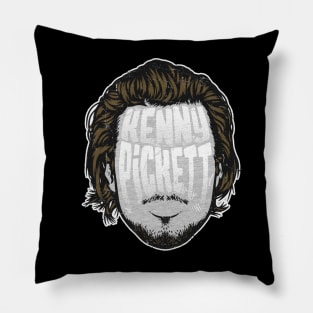 Kenny Pickett Pittsburgh Player Silhouette Pillow
