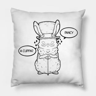 Top Hat Bunny Pillow