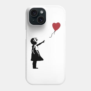 Girl With Balloon Banksy Phone Case