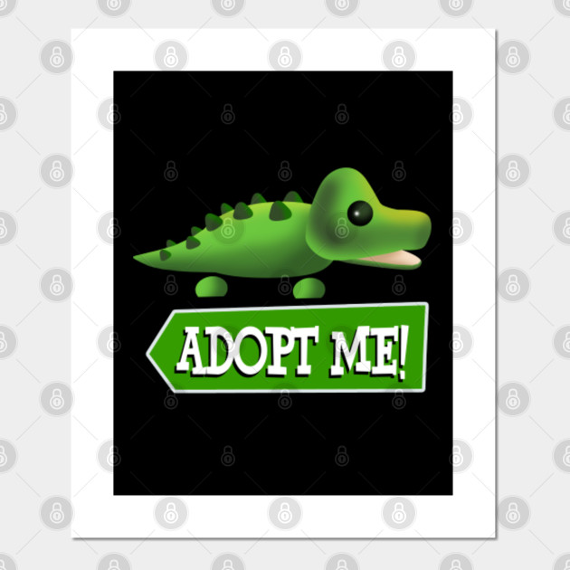 Adopt Me Roblox Crocodile Adopt Me Roblox Posters And Art Prints Teepublic - roblox alligator
