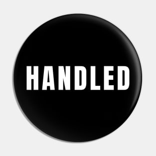 Handled Pin