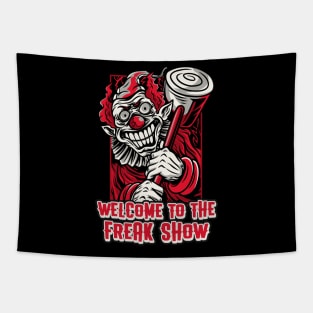 Welcome to the Freak Show Tapestry