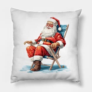 Funny Santa Claus #1 Pillow