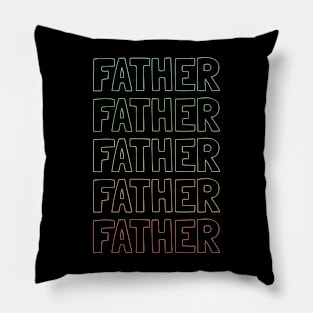 Father Pattern Pillow