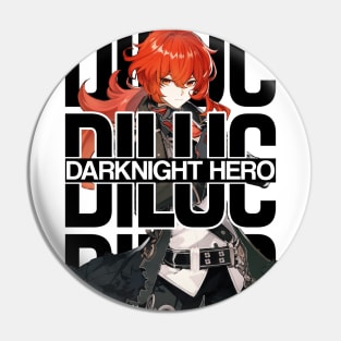 DILUC DARKNIGHT HERO Genshin Impact Pin