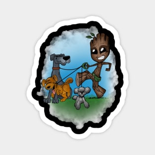 Treeman pet adoption Magnet