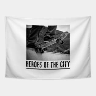 HEROES OF THE CITY Tapestry