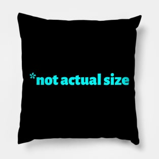 Not Actual Size Pillow