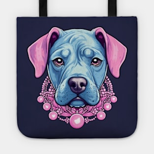 Pinkish Staffy Tote