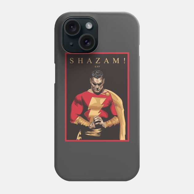 SHAZAM ! Phone Case by Kukuh_handal