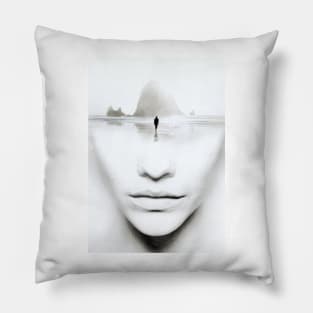 in thoughts Pillow