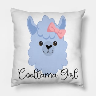 Coollama Girl Pillow