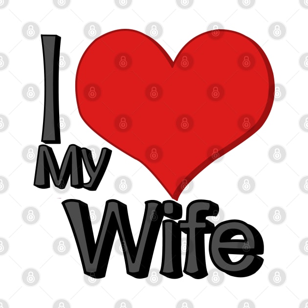 i love my wife white by persa