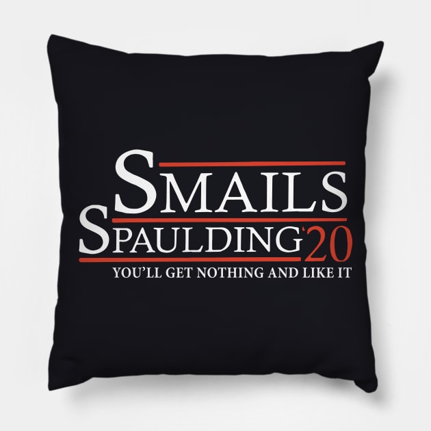 Smails Spaulding 20 You Will Het Nothing And Like It Hipster 70s Pillow by huepham613