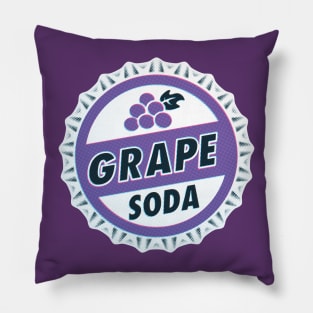 Up Movie Grape Soda bottle cap Pillow