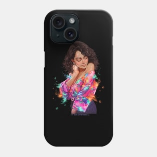 Painterly character Phone Case