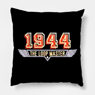 Mod.1 Arcade 1944 The Loop Master Flight Fighter Video Game Pillow