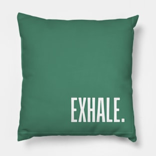 Green Exhale Pillow