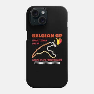 Spa-Francorchamps, Belgian Grand Prix, Formula 1, F1 Phone Case