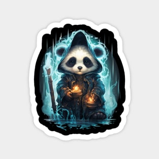 Drenched Panda Magnet