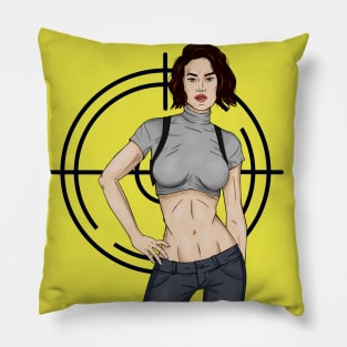 Spy Girl Pillow