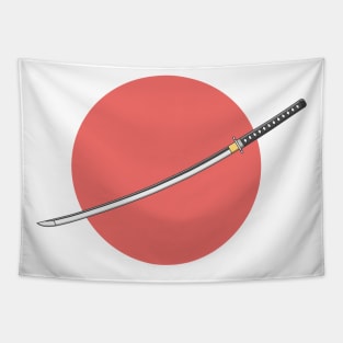 Katana Sword Tapestry