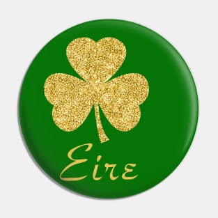 Irish Shamrock St. Patrick's Day Pin