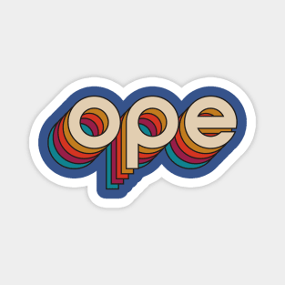 Disco Ope - Tighter Spacing Magnet