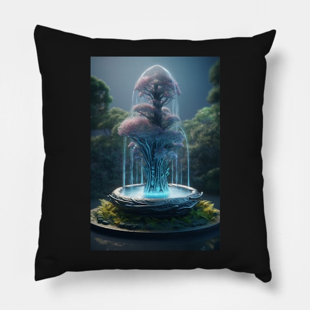 Tranquil Garden Pillow by Jades-Corner