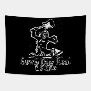 sunny day monster smash Tapestry