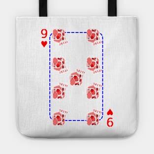 9 of hearts Tote