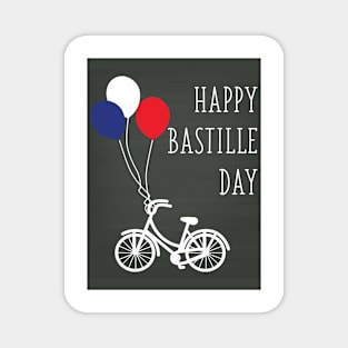 Balloon high upon the air - Bastille Day Magnet