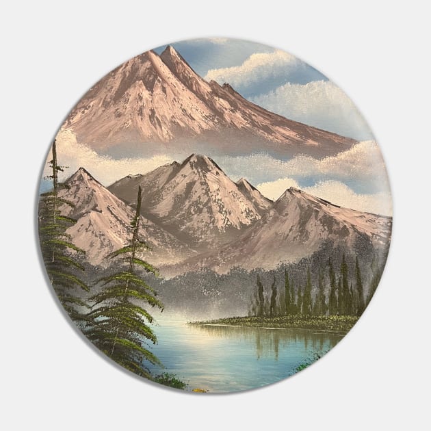 Mountain River Pin by J&S mason