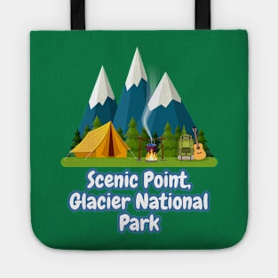 Scenic Point, Glacier National Park Tote