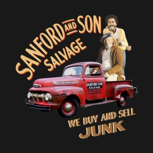 Vintage Sanford and Son Salvage Worn Truck T-Shirt