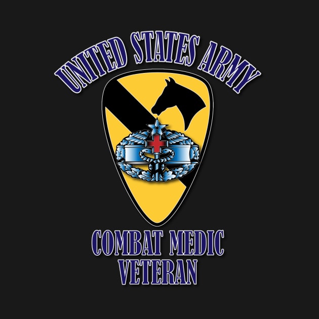 1st Cavalry Division, Combat Medic- Veteran by Relaxed Lifestyle Products