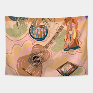 Acoustic Guitar Tapestry