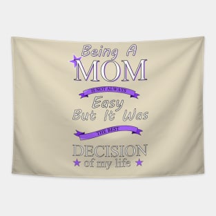 Being a mom Tapestry