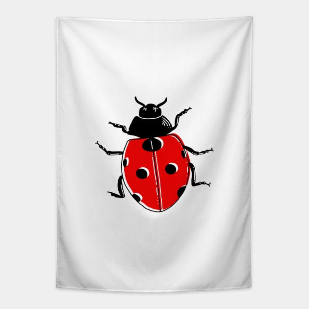 Ladybug Tapestry by OsFrontis